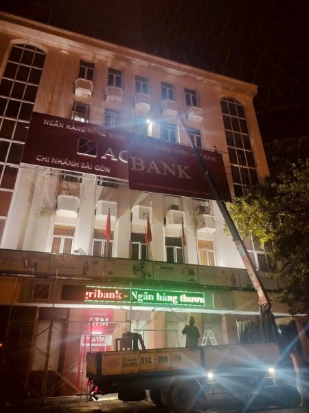 Thi công quảng cáo - Công Ty TNHH Quảng Cáo HTC Decor