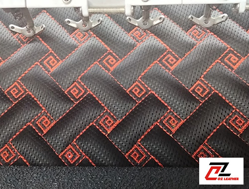 Vải ốp trần da PVC cacbon - Da Nội Thất Ô Tô Hồ Chí Minh - Công Ty Cổ Phần OZ Leather