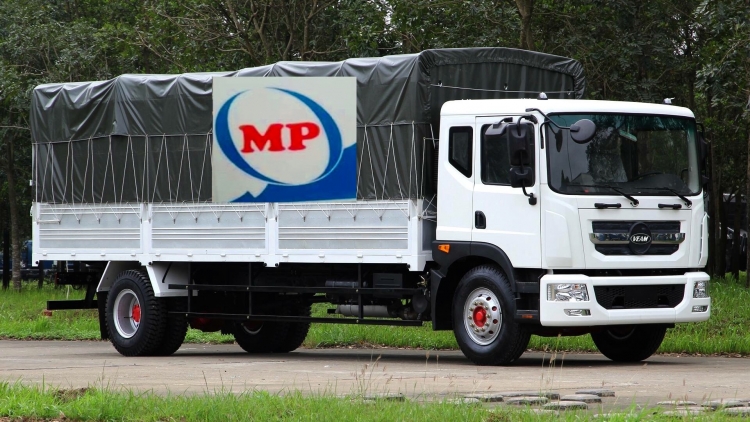 Nhận vận chuyển hàng hóa với xe 10 tấn thùng bạt mở sườn - Vận Tải Minh Phương - Công Ty TNHH Thương Mại Và Vận Tải Du Lịch Minh Phương