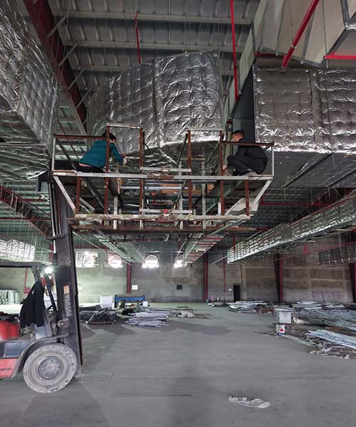 Thi công, lắp đặt hệ thống thông gió nhà xưởng