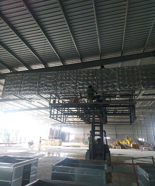 Thi công, lắp đặt hệ thống thông gió nhà xưởng