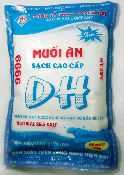 Muối tinh sạch 500g - Muối Duyến Hải - Công Ty TNHH Duyến Hải
