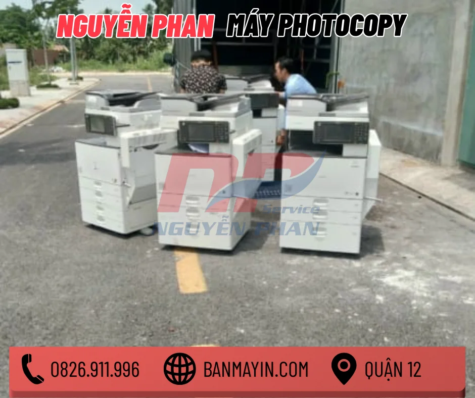 Cho thuê máy photocopy tại các tỉnh Miền Tây