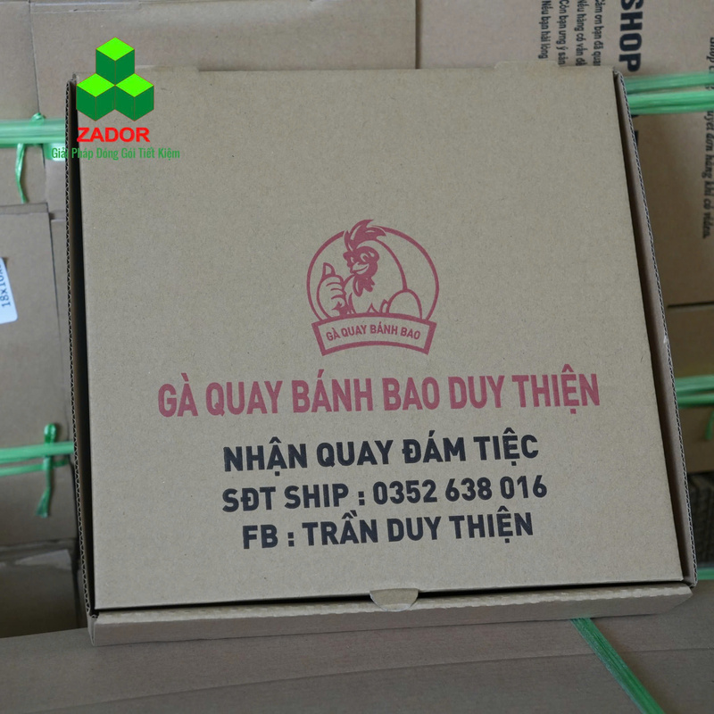 Hộp carton nắp gài - Thùng Carton Zador - Công Ty TNHH Zador