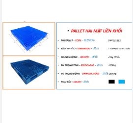 Pallet liền khối DHV1311