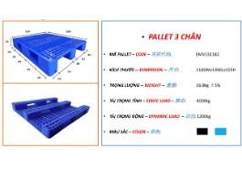Pallet liền khối EMW1212