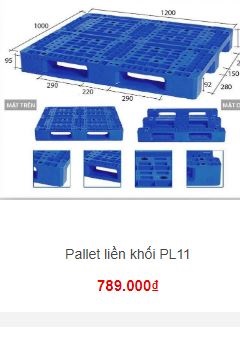 Pallet liền khối PL11