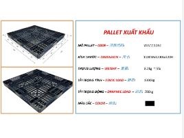 Pallet liền khối WLV1112A2