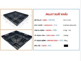 Pallet liền khối WLV1112A2 - Pallet 3S - Công Ty TNHH Cung ứng 3S Việt Nam