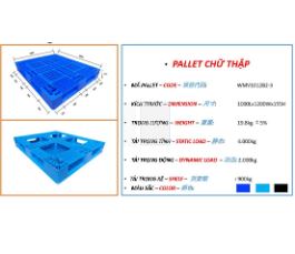 Pallet liền khối WMV1012B2-3 - Pallet 3S - Công Ty TNHH Cung ứng 3S Việt Nam