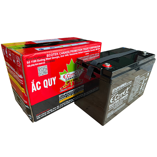 Ắc quy ECOTEK 12V100AH