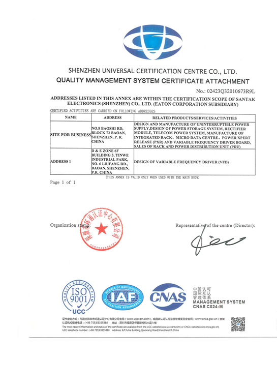 Chứng nhận ISO 9001:2015