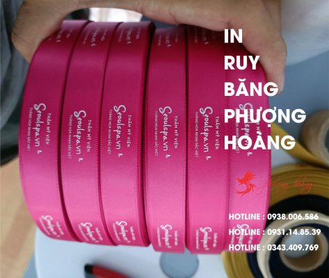 Mẫu in dây ruy băng - Ruy Băng Phượng Hoàng - Công Ty Sản Xuất Phụ Liệu May Mặc Phượng Hoàng