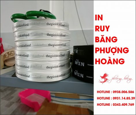 Mẫu in dây ruy băng - Ruy Băng Phượng Hoàng - Công Ty Sản Xuất Phụ Liệu May Mặc Phượng Hoàng