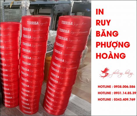 Mẫu in dây ruy băng - Ruy Băng Phượng Hoàng - Công Ty Sản Xuất Phụ Liệu May Mặc Phượng Hoàng