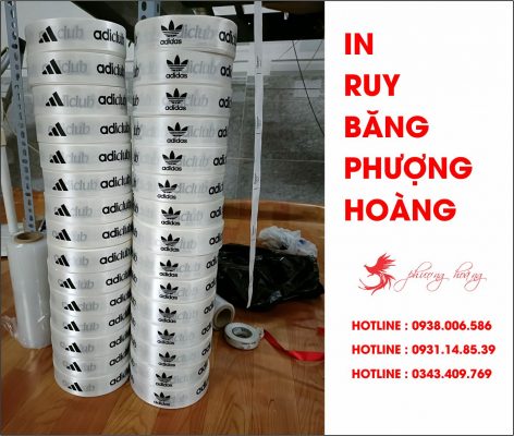 Mẫu in dây ruy băng - Ruy Băng Phượng Hoàng - Công Ty Sản Xuất Phụ Liệu May Mặc Phượng Hoàng