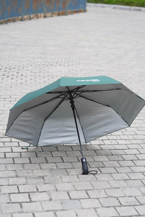 Ô gập 3 tự động 1 chiều cán dài LTH04333 - Ô Dù TATSU - Công Ty Cổ Phần Sản Xuất Ô Cầm Tay TATSU