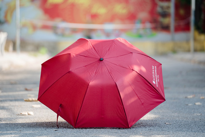 Ô gập 2 tự động 1 chiều 23 inch nan chống lật inox kép LTH09156 - Ô Dù TATSU - Công Ty Cổ Phần Sản Xuất Ô Cầm Tay TATSU