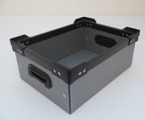 Thùng nhựa PP Danpla có tay cầm