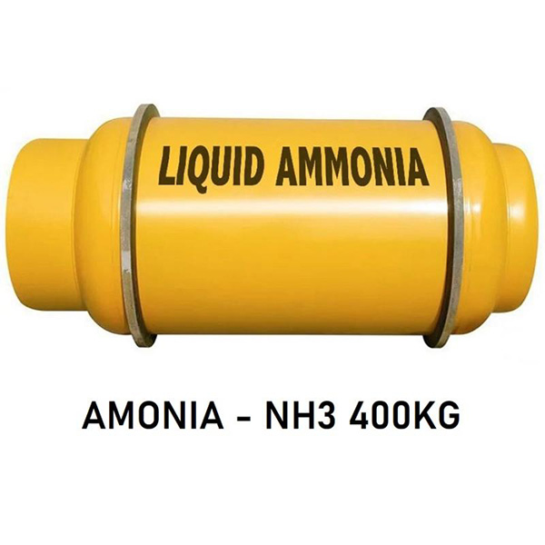 Khí Amoniac hóa lỏng (NH3) loại bình 400KG - Khí Công Nghiệp Miền Bắc - Công Ty Cổ Phần Đầu Tư Khí Công Nghiệp Miền Bắc