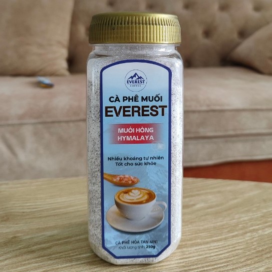 Cà phê muối hồng Hymalaya hũ 250g