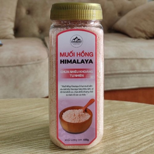 Cà phê muối hồng Hymalaya hũ 600g