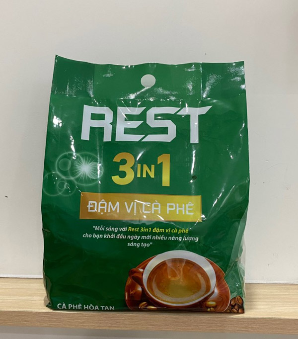 Cà phê sữa Rest 3in1 túi 50 gói