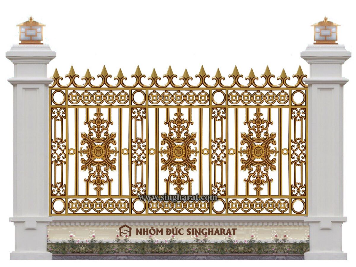 Hàng rào nhôm đúc Singharat