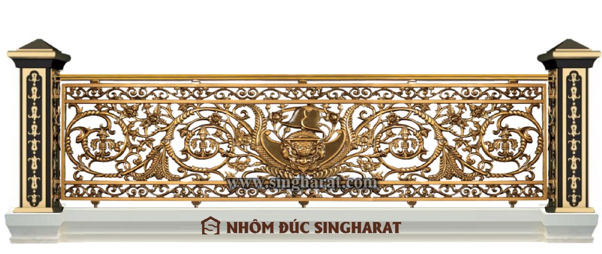 Lan can nhôm đúc Singharat