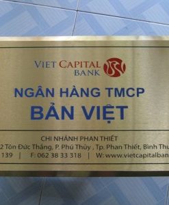 Biển công ty - Tem Nhãn Kim Loại Lê Gia Phát - Công Ty TNHH Sản Xuất Và Dịch Vụ Lê Gia Phát