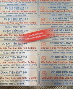 Tem nhôm xước - Tem Nhãn Kim Loại Lê Gia Phát - Công Ty TNHH Sản Xuất Và Dịch Vụ Lê Gia Phát