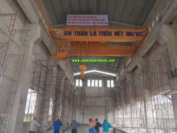 Công trình thủy điện tại Lâm Đồng - Cầu Trục Và Cổng Trục Thuận Thành - Công Ty TNHH Sản Xuất Cơ Khí Thuận Thành