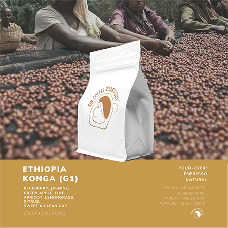 Ethiopia Konga (G1) - Công Ty TNHH THE COFFEE ROASTERY