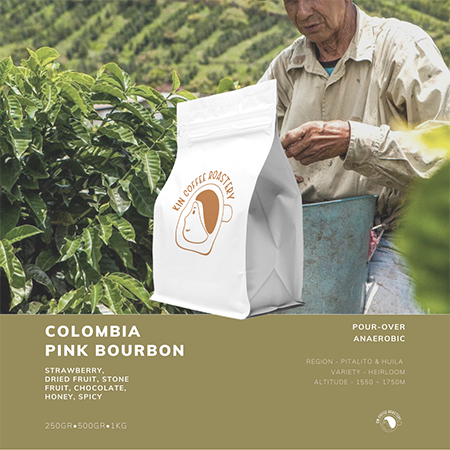 Colombia Pink Bourbon - Công Ty TNHH THE COFFEE ROASTERY