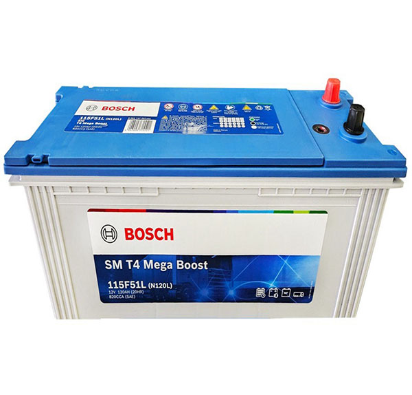 Ắc quy BOSCH 115F51L 12V 120AH - ắc Quy Phước Đạt - Công Ty TNHH Dịch Vụ Thương Mại ắc Quy Phước Đạt