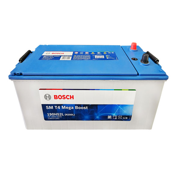 Ắc quy BOSCH 190H52L 12V 200AH - ắc Quy Phước Đạt - Công Ty TNHH Dịch Vụ Thương Mại ắc Quy Phước Đạt