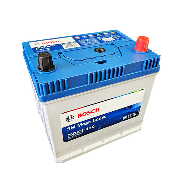 Ắc quy BOSCH 75D23R 12V 65AH - ắc Quy Phước Đạt - Công Ty TNHH Dịch Vụ Thương Mại ắc Quy Phước Đạt
