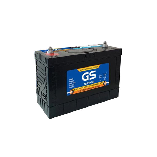 Ắc quy GS MF 115D33V 12V 100AH cọc vít - ắc Quy Phước Đạt - Công Ty TNHH Dịch Vụ Thương Mại ắc Quy Phước Đạt