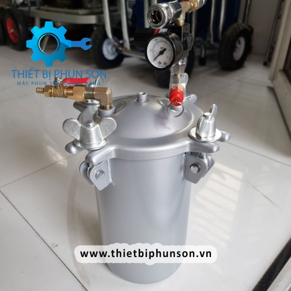 Nồi áp suất sơn dùng khí nén 5L PT-5 - Thiết Bị Phun Sơn Toàn Thắng - Công Ty TNHH Thiết Bị Vật Tư Công Nghiệp Toàn Thắng