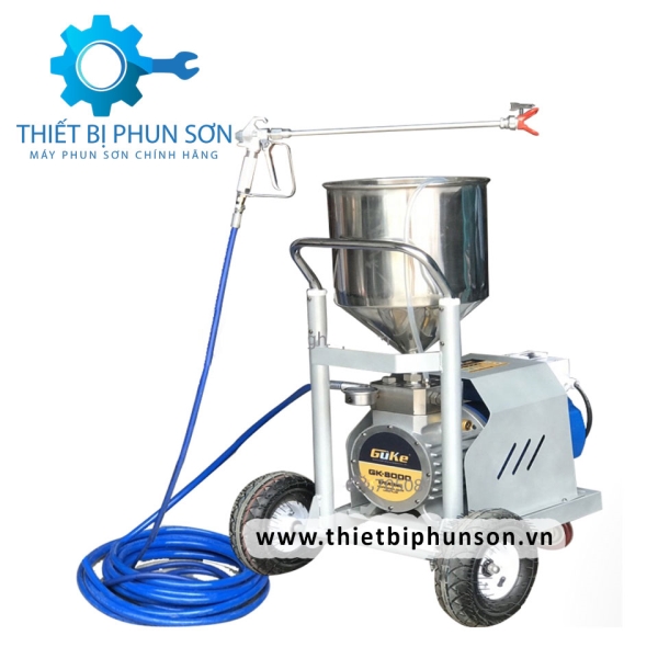 Máy phun bột trét - bột bả GK-8000 - Thiết Bị Phun Sơn Toàn Thắng - Công Ty TNHH Thiết Bị Vật Tư Công Nghiệp Toàn Thắng