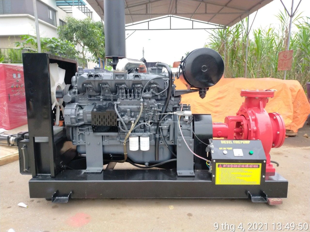 Bơm chữa cháy động cơ Diesel 5KW