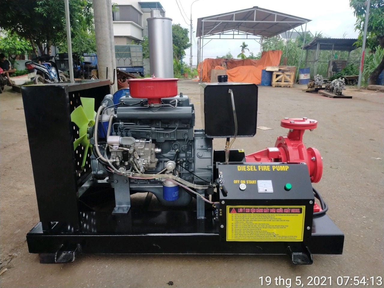 Máy bơm chữa cháy Diesel