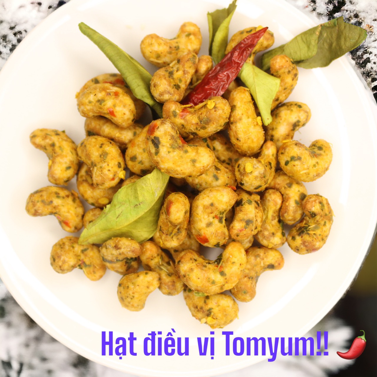 Hạt điều sấy Tomyum 270gr