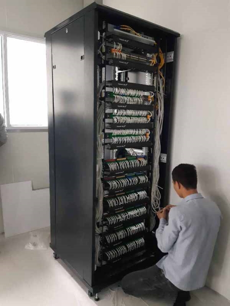 Thi công hệ thống mạng LAN - Nhà Thầu Thi Công Điện Nhẹ Thái Vinh - Công Ty Cổ Phần Thương Mại Và Dịch Vụ Công Nghệ Thái Vinh