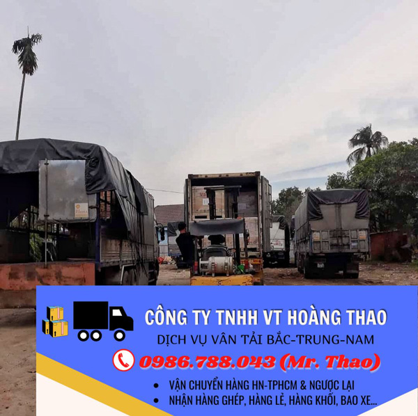 Dịch vụ vận tải Bắc Nam - Vận Tải Hoàng Thao - Công Ty TNHH Vận Tải Hoàng Thao