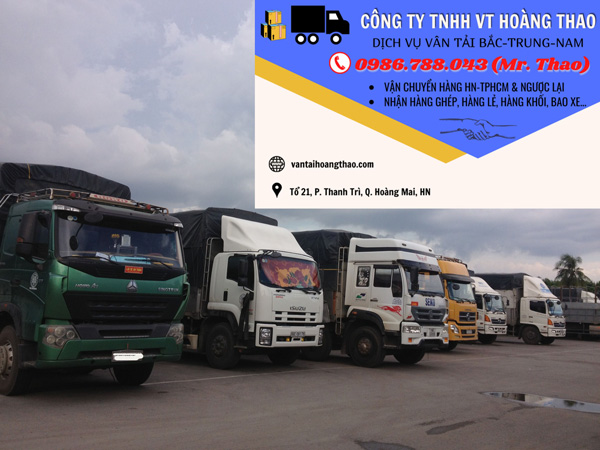 Dịch vụ vận tải Bắc Nam - Vận Tải Hoàng Thao - Công Ty TNHH Vận Tải Hoàng Thao