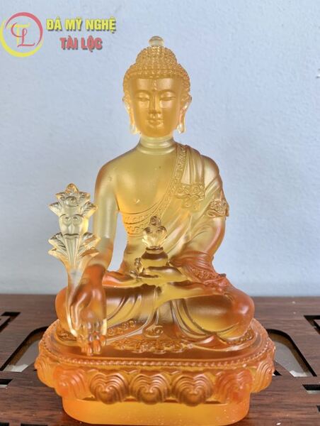 Tượng phật dược sư đá lưu ly