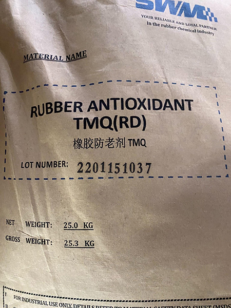 Rubber antioxidant - Hóa Chất Công Nghiệp - Công Ty Đầu Tư XNK Trung Nguyễn