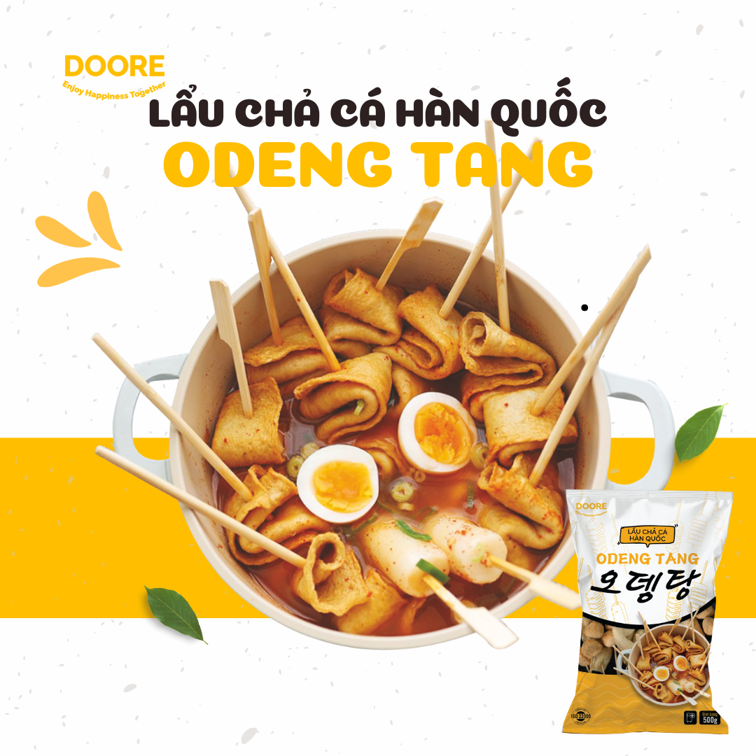 Lẩu Chả Cá Hàn Quốc - Thực Phẩm Doore Foods - Công Ty TNHH Doore Foods