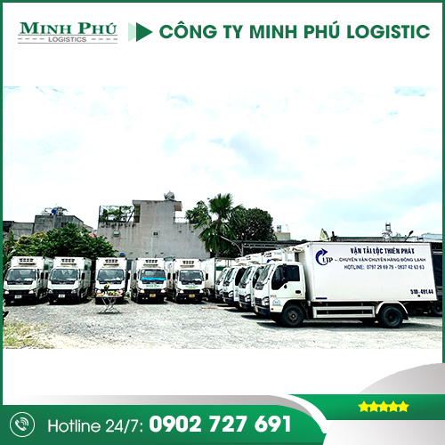 Đội xe vận tải - Minh Phú Logistics - Công Ty TNHH Minh Phú Logistics